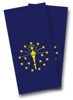 "Indiana Flag" Cornhole Wrap