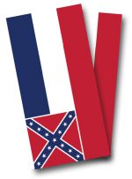 "Mississippi Flag" Cornhole Wrap