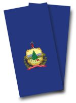 "Vermont Flag" Cornhole Wrap