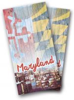 "Vintage Maryland" Cornhole Wrap