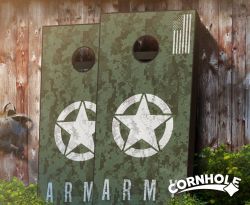 "Army Digital Camo" Cornhole Boards