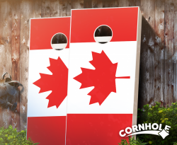 "Canada Flag" Cornhole Boards