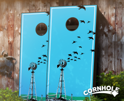 "Crop Crows" Cornhole Boards
