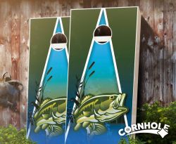 "Fish" Cornhole Boards