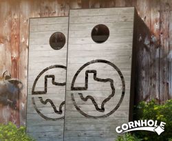 "Texas Branded" Cornhole Boards
