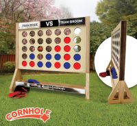 Team Bride vs Team Groom Personalized Fast Four Game